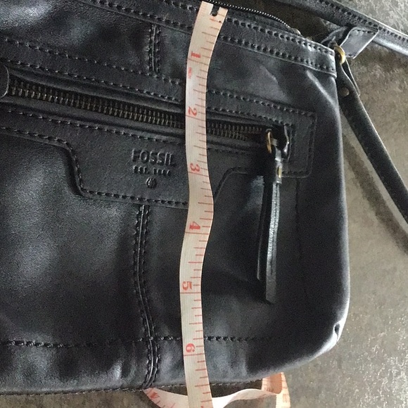 Fossil navy blue crossbody bag - Picture 6 of 6